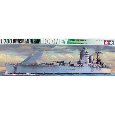 Tamiya 77502 HMS Rodney 1:700