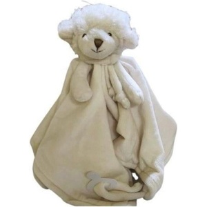 Bukowski Design AB BK MACK BABY RUG плюшена овчица с бял шал (30см) с подаръчна кутия Bukowski Design (20542)