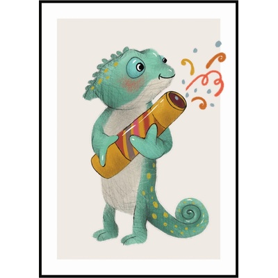 Jen tak z lásky Plakát Chameleon Rozměr plakátu: 30 x 40 cm