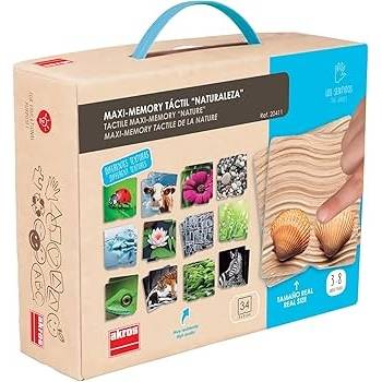 AKROS Тактилна макси-памет „Природа - сензорна игра за памет и внимание