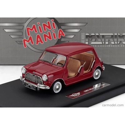 Matrix scale models Mini Beach Car 1962 Red 1:43