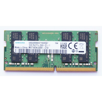 Samsung DDR4 2666MHz 16GB SODIMM CL19 M471A2K43DB1-CTD