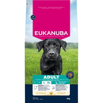 Eukanuba Premium Nutrition Adult Large & Giant Breed Chicken 2 x 3 kg