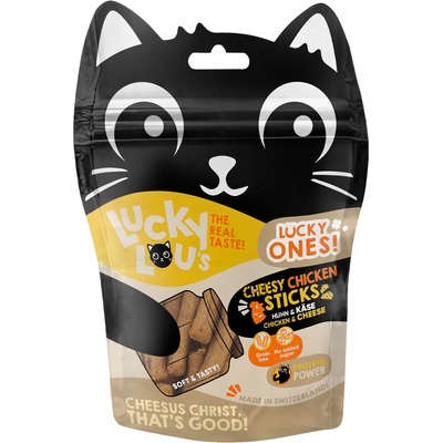Lucky Lou Lucky Ones Sticks kuraciecí a sýr 50 g