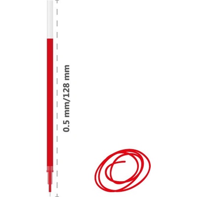 DONG A Náplň gelová DONG A JellZone 0.5mm / červená 13 red 448719