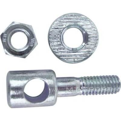 Skrutka na úchyt brzdovej gumičky