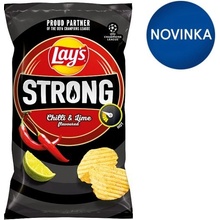 Lay's Max Strong vyprážané zemiakové lupienky s príchuťou chilli a limetky 120 g