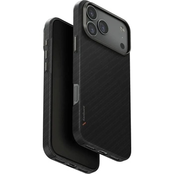 Uniq Keva EDGE Magclick калъф за зареждане за iPhone 17 Pro Max - черен (8886463696170)