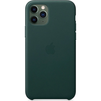Apple Калъф за Apple iPhone 11 Pro, естествена кожа, Apple Leather Case MWYC2ZM/A, зелен (MWYC2ZM/A)