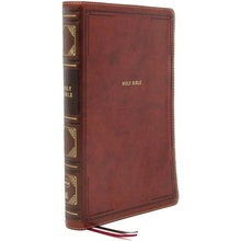 Nkjv, Thinline Bible, Large Print, Leathersoft, Brown, Comfort Print: Holy Bible, New King James Version Thomas NelsonImitation Leather