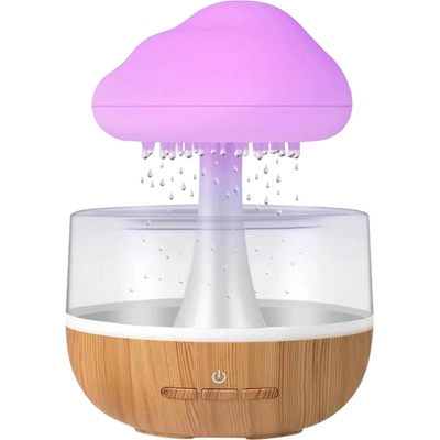 Verk 27484 Multifunkčná zvlhčovacia hubka LED RGB 200 ml biela