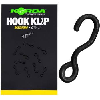 Korda klip na návazce hook klip medium 10 ks