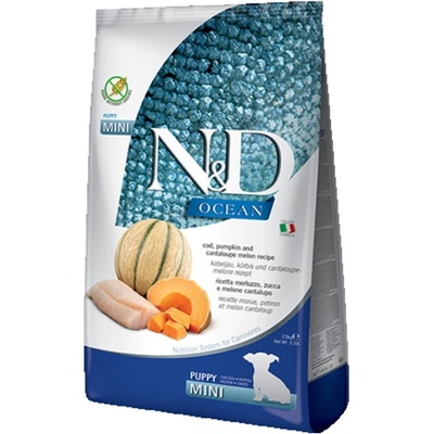 Храна за кученца N& D Ocean Cod& Pumpkin with Cantaloupe Puppy Mini - 0.800кг