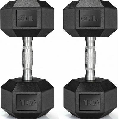 LIFERUN Šestihranné činky YL-26 2 x 10 kg