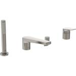 Ideal Standard La Dolce Vita - Смесител за ръба на ваната, монтаж с 4 отвора, Silver Storm BD671GN (BD671GN)