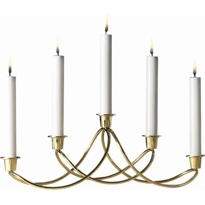 Svietnik Harmony pozlátený 24 karátov - Georg Jensen