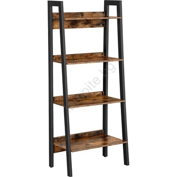 Euziel Шкаф за книги navaro, кафяв/черен (ez0225)