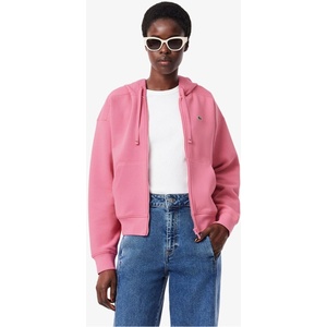 Lacoste Суичър Lacoste Zip-Up Piqu¿ Hoodie - Pink