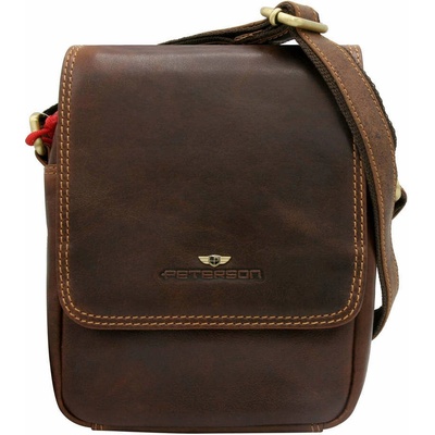 Peterson pánské Crossbody PTN TB-708-COM koňaková