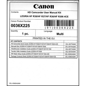 Canon Legria HF R38