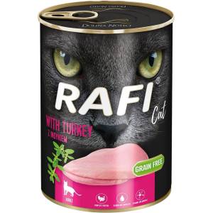 RAFI Cat Възрастни Пате с Пуйка 400 г