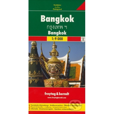 Bangkok mapa 1:9 000