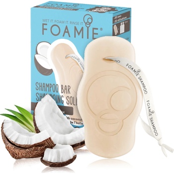 Foamie Shake Your Coconuts organický tuhý šampon pro normální vlasy 80 g