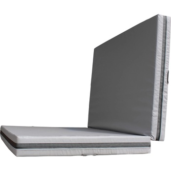 MASTER Гимнастически дюшек MASTER T21, 300 x 200 x 20 cм, сгъваем, сив