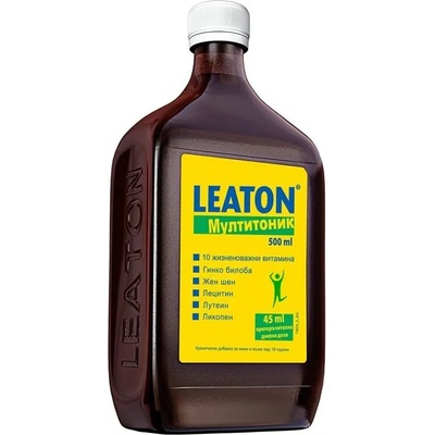 Kwizda Pharma Leaton Мултитоник, 500 ml, Kwizda Pharma