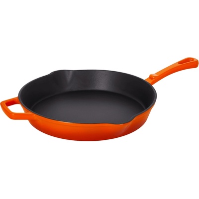 Silvercrest Liatinová panvica Premium, 30 cm oranžová 100409471