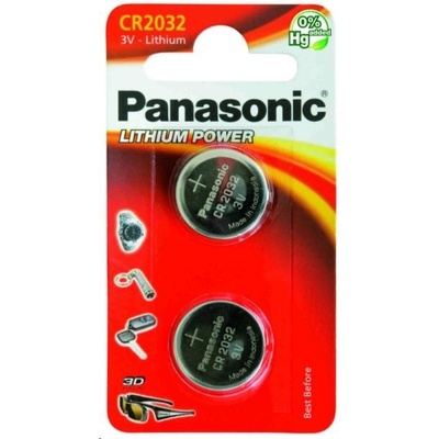PANASONIC CR-2032EL 2ks 330097