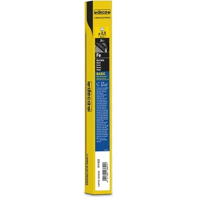Електроди от стомана Deca, 011422 - 50-70 A, 2.5 mm, 300 mm, 0.5 kg (011422)