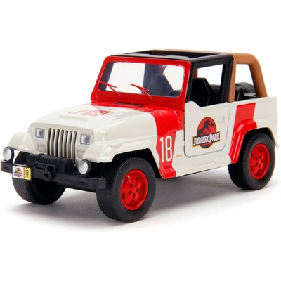 JADA TOYS Jurassic Park Jeep Wrangler model auta 1:32