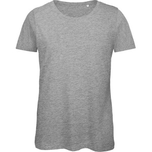 B&C Collection B&C INSPIRE T / Дамска тениска Medium Fit от органичен памук - спортно сива M (01TW4362002)