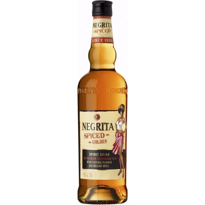 NEGRITA Spiced rum 35% 0,7 l (čistá fľaša)