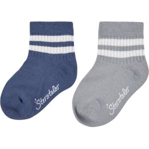 Sterntaler Детски спортни чорапи Sterntaler Kids' Short Socks DP Coolmax Ribbed Sports socks - Blau - размер 19-22 (EU) (201-9299-0112)