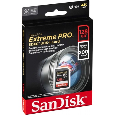 SanDisk SDXC 128 GB SDSDXXD-128G-GN4IN – Zboží Mobilmania