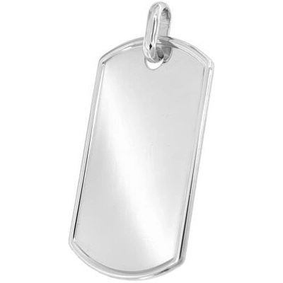Infinitysilver Stříbrný přívěsek destička 5x3cm SP151045