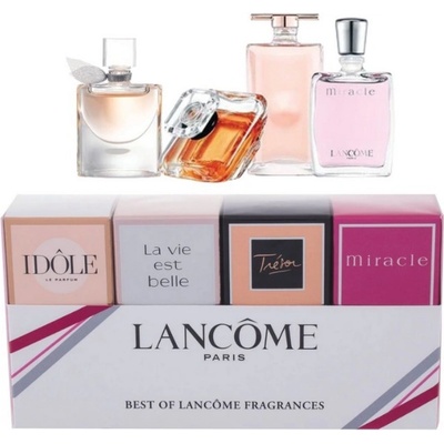 Lancome Lancome SET: Miracle EDP 5 ml + Tresor EDP 7,5 ml + La Vie Est Belle EDP 4ml + Idole EDP 5 ml