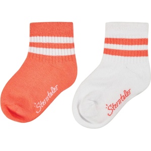 Sterntaler Детски спортни чорапи Sterntaler Kids' Short Socks DP Coolmax Ribbed Sports socks - Leuchtorange - размер 19-22 (EU) (201-9299-0312)