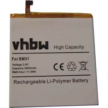 Image 1 of VHBW Батерия за Xiaomi 3 / Mi3, 2900 mAh (800109921)