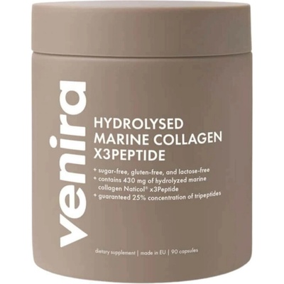 Venira hydrolyzovaný mořský kolagen x3Peptide, 90 kapslí