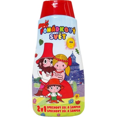 Pohádkový svět sprchový gel + šampon Rumcajs 500 ml