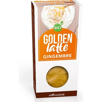 Aromandise Златно лате с куркума и джинджифил, разтворима напитка 60 g | Aromandise (797067 (HBE47) ARMD)