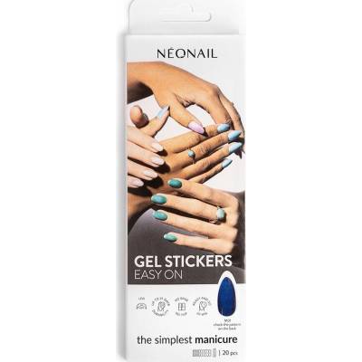 NeoNail Gelové samolepky , hybridní lak na nehty Easy On v samolepce M01 20 ks