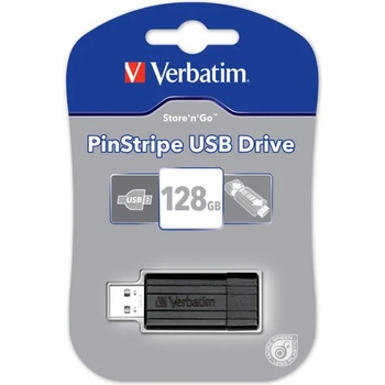 Verbatim Store N Go Pinstripe USB 2.0 128GB 49071
