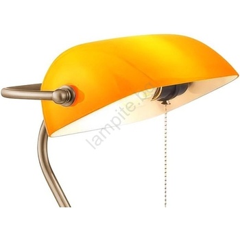 Brilagi - Резервен абажур за настолна лампа BANK OFFICE оранжев (NSBG0802)