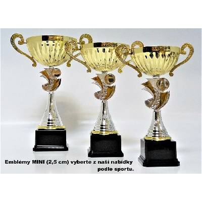 VIZINGR Poháry 2551 MINI emblém 2551/28 cm