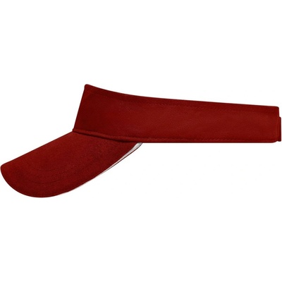 Myrtle Beach Šilt Sunvisor MB6123 Vínová / biela