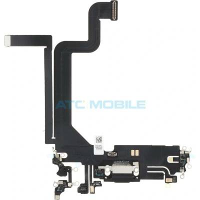 iPhone 14 Pro Max flex nabíjecího konektoru černý (OEM)